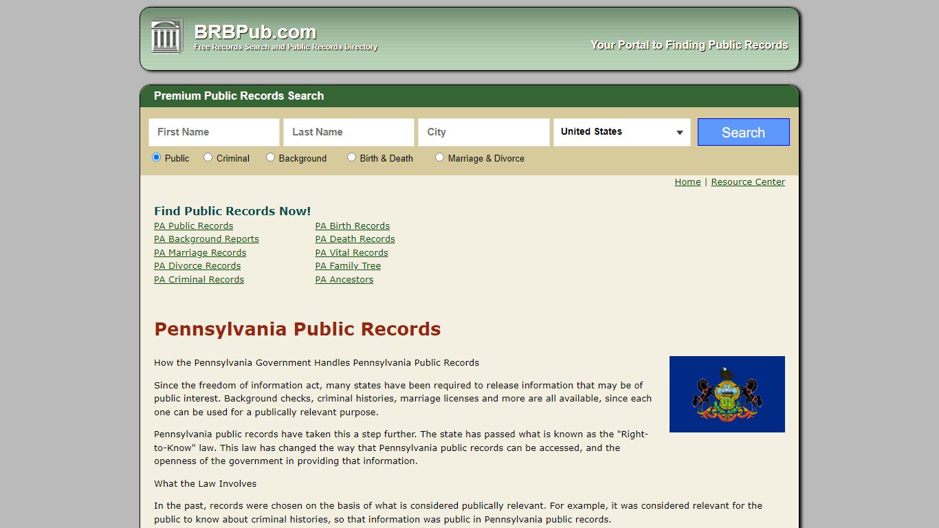 Free Pennsylvania Public Records | Search Criminal and Civil Court ...